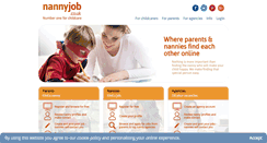 Desktop Screenshot of nannyjob.co.uk